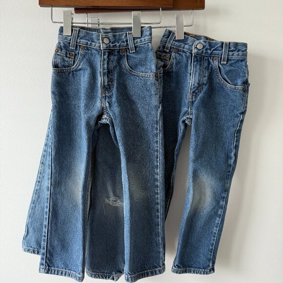 Levi's 550 Bundle of 3 Pair Size Size 6 Slim Jeans(Boy) - Picture 1 of 9